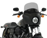 Memphis Shades Black Smoke 11" Vent Windshield - Road Warrior Faring (MEP87412)