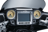 Kuryakyn Aztec Chrome Gauge Cluster Accents (5186)