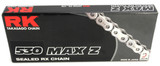 RK 530 Max-Z Chain Chrome 120 Links (530MAXZ-120-CC)