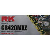 RK GB420MXZ Heavy Duty Gold Chain 120 Links (GB420MXZ-120)