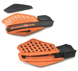 Powermadd Star Series Orange/Black MX Handguards w/Removable Vent Covers (34205)
