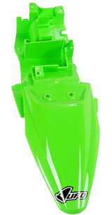 UFO Rear Fender | Green Plastic | '10-26 Kawasaki KLX110 L/R (KA04715#026)