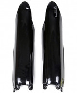 UFO Black Plastic Front Fork Tube Protectors (YA03896#001)