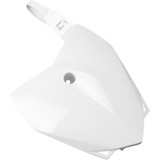 UFO White Plastic Front Number Plate (KA04718-047)