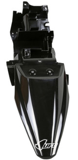 UFO Rear Fender | Black Plastic | '10-26 Kawasaki KLX110 L/R (KA04715#001)
