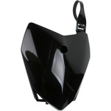 UFO Black Plastic Front Number Plate (KA04718-001)
