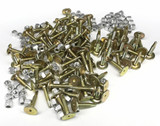 Woodys 1.450" Gold Digger Traction Master Carbide Studs 96 Pack (GDP6-1450-BS)