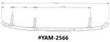 Stud Boy Switch-Back 6" Carbide Wear Bars (YAM-R2566-60)