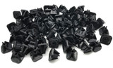 Stud Boy Pro Series SuperLite Single Backer Plates Black 96pk (2513-P3-BLK)
