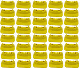 Stud Boy Pro+ SuperLite Double Backer Plates Hi Viz Yellow 48pk (2522-P2-HVY)