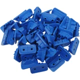 Stud Boy Pro+ SuperLite Double Backer Plates Hi-Viz Blue 48pk (2522-P2-HVB)