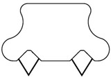 Stud Boy Deuce 9" Carbide Snowmobile Wear Bar Runner (YAM-D2226-90)