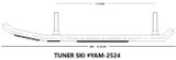 Stud Boy Shaper 6" Carbide Wear Bar Runners (YAM-S2524-60)