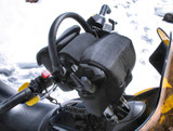 Snobunje Snowmobile Black Handlebar Storage Bag (1035)
