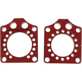 Pro Circuit Red Anodized Billet Axle Blocks (HAB00)
