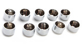 Kuryakyn Chrome Kool Kaps for 1/4" Allen Head Bolts - 10 Pack (2440)