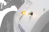 Kuryakyn Kellermann Micro 1000 Chrome Turn Signal w/White/Amber LEDs (2530)