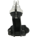 Parts Unlimited Two-Piece Black Clutch Lever Holder (45-4033)