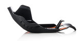 Acerbis Black/Orange Plastic Skid Plate (2733465229)