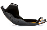 Acerbis Black/Orange Plastic Skid Plate (2791645229)