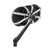 Arlen Ness 10 Gauge Forged Black Left Mirror (13-160)