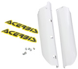 Acerbis White Lower Fork Covers for 02-18 YZ85 (2404730002)