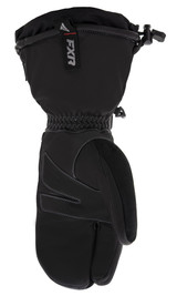 FXR Leather Index Mens Snow Mittens