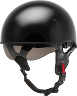 GMAX HH-65 Naked Solid Motorcycle Half Helmet