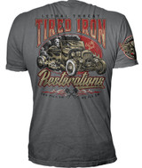 Lethal Threat Vintage Tire and Iron Mens Short Sleeve T-Shirt