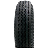 Kenda Loadstar K371 4.80-8 (B) Tire w/4 Hole Solid White Rim (30000)