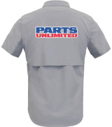 Throttle Threads Parts Unlimited Vented Mens Uniform Shirt