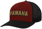 Licensed Yamaha Logo Curved Bill Snapback Hat