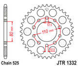 JT Steel Rear Sprocket 36 Tooth (JTR1332.36)
