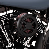 Vance & Hines VO2 X Black Wrinkle Air Cleaner Intake Kit (42359)