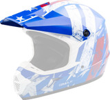 GMAX MX-46 Patriot Helmet Visor/Peak w/Screws