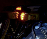 Alloy Art Smooth Black LED Front Turn Signals (RGFS1-2)