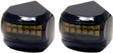 Alloy Art Black LED Driving/Turn Signal Lights w/Smoke Lens (MRL-4B)