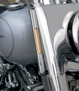 Alloy Art Chrome LED Front Signal Lights w/Clear Lens (FDH-1)