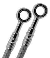 GBrakes Braided Stainless Steel Front Brake Line (FK003D761-1)