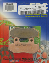 EBC R-Series Sintered Rear Brake Pads (FA323R)
