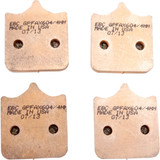 EBC GPFAX Sintered Race Brake Pads (GPFAX604/4HH)