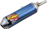 FMF Factory 4.1 Anodized Titanium/Stainless Steel Mini Slip-On Muffler (041595)