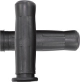 Avon Old School Black Rubber Grips (OLD-69-BLK-FLY)