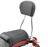 Cobra Round Tall 17" Chrome Sissy Bar (02-7650)