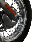 Accutronix Elite Chrome Axle Caps for 1" Axle Bearing (TAC101-EC)