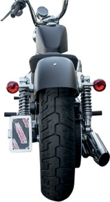 Accutronix Side Mount Chrome License Plate Assembly (LPF114HV-C)