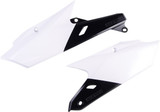Acerbis White/Black Plastic Rear Side Panels (2374161035)