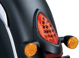 Kuryakyn Satin Black Taillight Top Trim (5623)