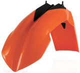 Acerbis Orange/Black Plastic Front Fender (2082010237)