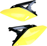 Acerbis Black/Yellow Plastic Rear Side Panels (2171921040)